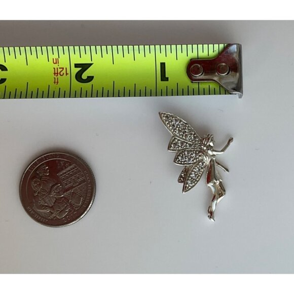 New no tags Fairy Pendant sterling silver .925 handcrafted Artisan Made - Picture 3 of 6
